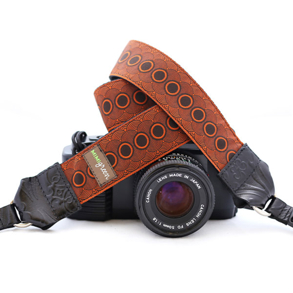 Theron Orange Camera Strap