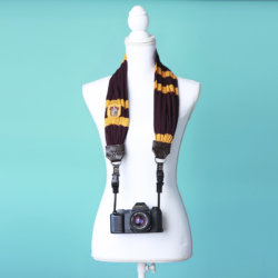 Gryffindor camera strap